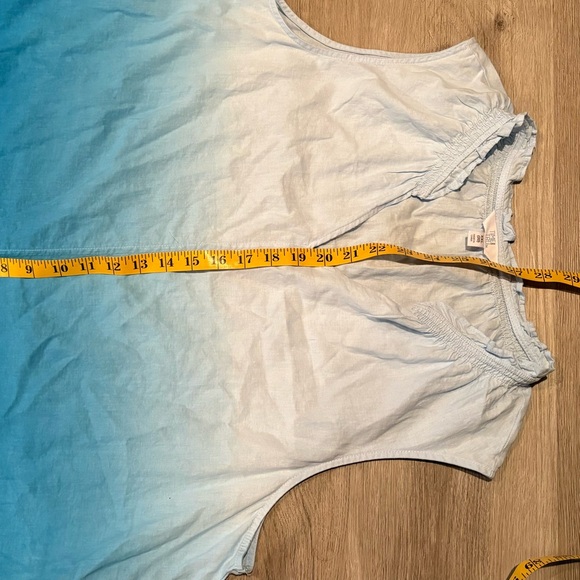 Time and Tru Ombre Sleeveless Blouse - Picture 8 of 10